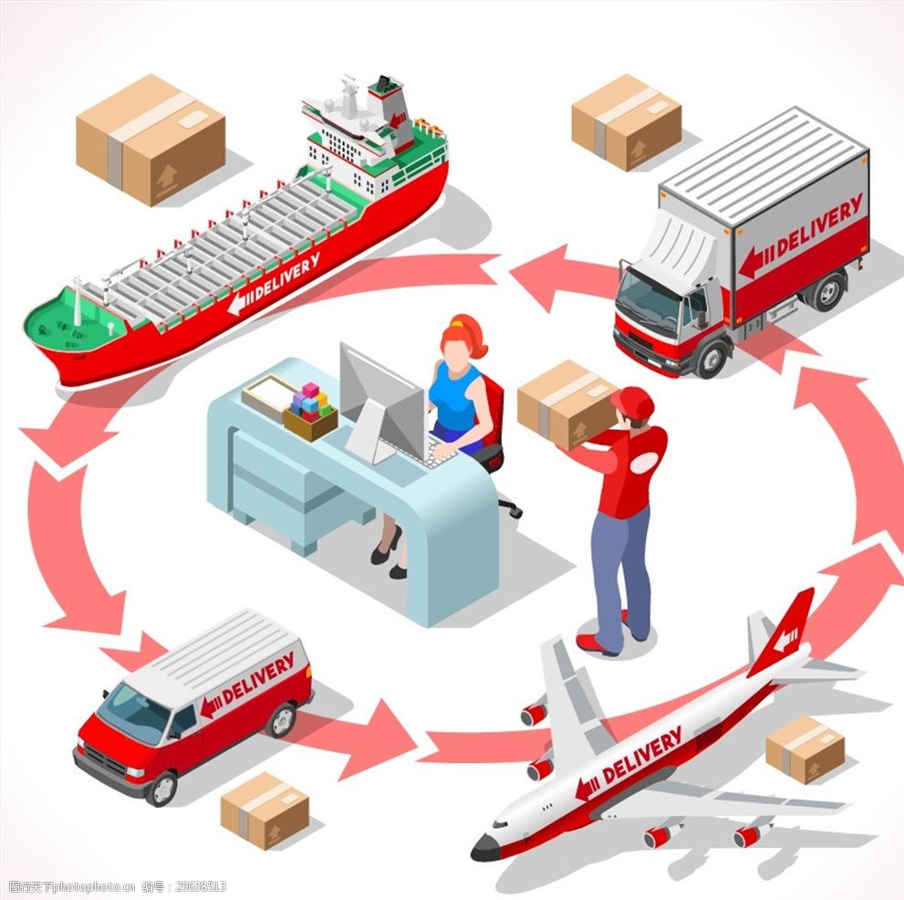 冷鏈物流可視化 解鎖冷藏倉儲的商業圖表矢量素材庫